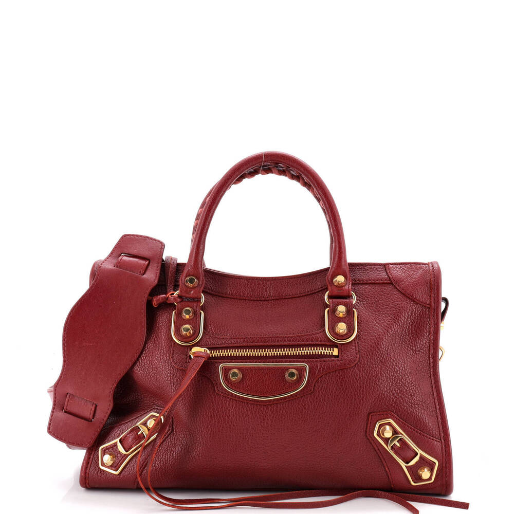 Balenciaga Small City Classic Metallic Edge Bag